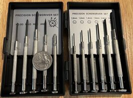 11 PCS Mini Screwdriver Set, Small Screwdriver Set of Flathead and Phill... - $11.88