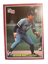 1984 Donruss Action All-Stars  George Brett #55  Kansas City Royals HOF - £4.60 GBP