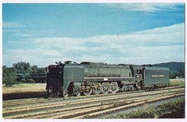 Postcard Train Delaware &amp; Hudson 313 D &amp; H Yard Whitehall New York 1950 - £3.88 GBP