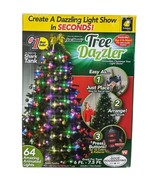 TREE DAZZLER Christmas Tree Light Strands LED Light Show 16 Colors &amp; Pat... - $39.59