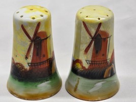 Vintage Holland Windmill Salt &amp; Pepper Shaker Set - Farmhouse Country Ru... - $221.06 MXN