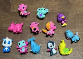 Lot Of 12 Hatchimal Glitter Winged Figures Sparkle - £7.99 GBP