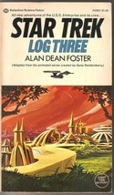 Star Trek Log One Paperback Book Alan Dean Foster 1975 Ballantine VERY G... - $3.99