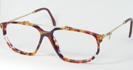 Vintage Flair Mod 122 90 Multicolor Eyeglasses Glasses Frame 57-13-140mm (Notes) - £55.50 GBP