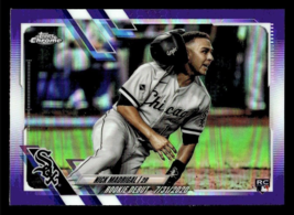 2021 Topps Chrome Purple Refractor #USC89 Nick Madrigal RC Rookie Card ⚾ - £0.69 GBP