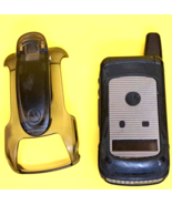 MOTOROLA i576 TELUS MIKE RUGGED FLIP CELL PHONES WALKIE TALKIE IDEN PTT+... - $32.00
