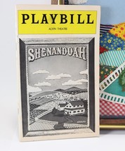 Vintage Handmade Signed RVG &quot; SHENANDOAH &quot; Quilted Musical Folk Art w/ Playbill  - £35.47 GBP