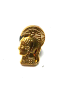 Spartan Gladiator Bust Gold Lapel Pin - €6,90 EUR