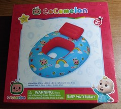 Cocomelon Baby Watercraft Float Seat Leg Holes Age 18mo+ Pool Swim Raft Kid - £5.97 GBP