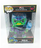 Funko POP! Jumbo Marvel Thor Ragnarok #907 Hulk Black Light Target Exclu... - £53.31 GBP