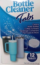 Bottle Cleaner Tablets 1pk 12pcs Cleans Water Bottles,Coffee/ Metal Tumb... - $9.78
