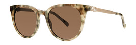 Vera Wang Shamari Sunglasses Sun Glasses Tortoise Authentic New 51mm Women - $233.77