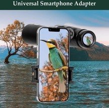 Adorrgon 12x42 HD Binoculars for Adults High Powered with Phone Adapter, Trip - £47.75 GBP