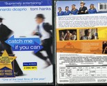 CATCH ME IF YOU CAN DVD FS 2 DISC EDITION AMY ADAMS DREAMWORKS VIDEO NEW - $9.95