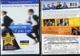 Catch Me If You Can Dvd Fs 2 Disc Edition Amy Adams Dreamworks Video New - £7.95 GBP