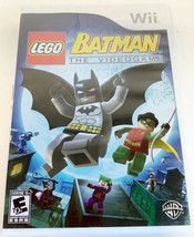 LEGO Batman: The Videogame Nintendo Wii 2008 Video Game gotham arkham dc comics - £7.34 GBP