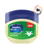 6x Jars Vaseline Blue Seal Aloe Fresh Nourishing Skin Petroleum Jelly | ... - $16.48