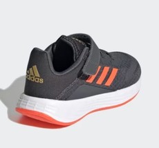 adidas Duramo SL Toddler Boys Running Sneakers Shoes Size 4K Gray/orange - £15.97 GBP