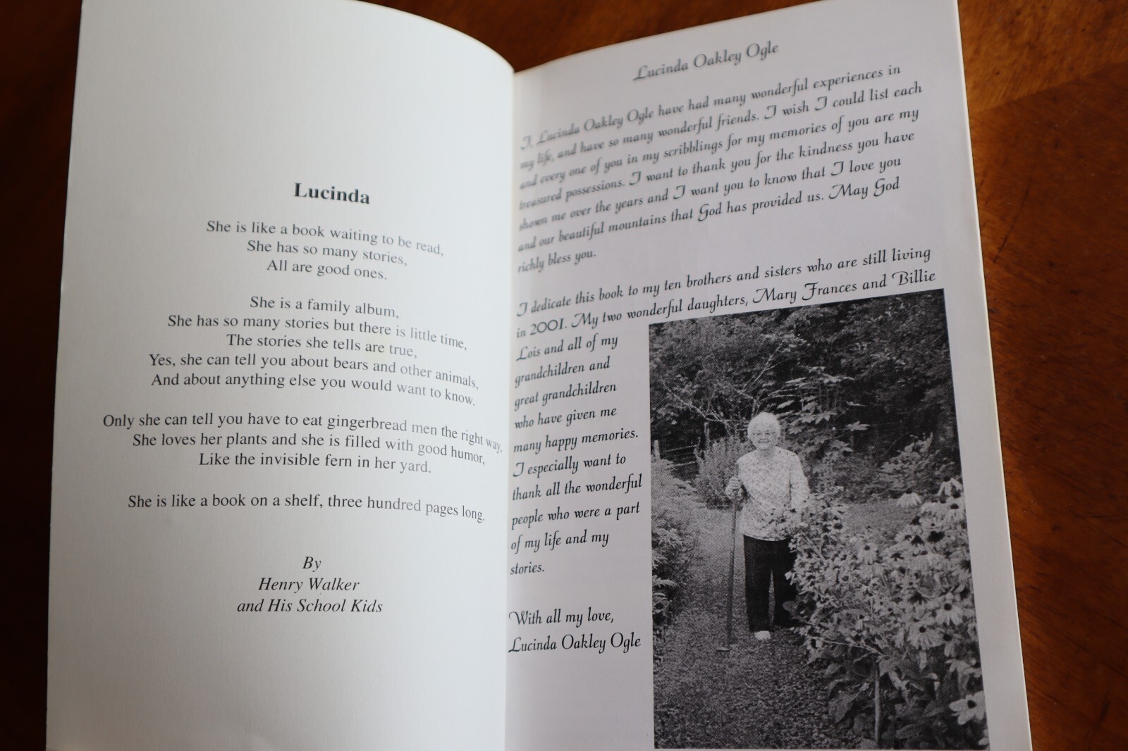 SIGNED Remembrances Of My Past 93 Years Growing Up In Smoky Mountains 2002 Ogle Item image 7