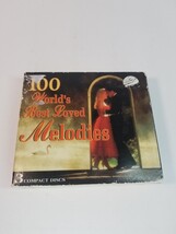 100 WORLDS BEST LOVED MELODIES Various Artists (CD, 2000, 3 Disc, Madacy) - $6.76