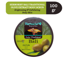 HERBORIST Bali Body Scrub Olive Extract for Brightening Exfoliating Body Skin - £13.64 GBP