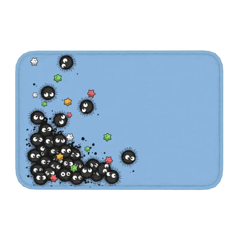 Candy Soot Sprites Doormat Mat Anti-Slip Totoro Studio Ghibli Anime Rug Carpet 4 - $15.99