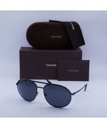 Tom Ford FT0772 02A Matte Black/Smoke 61-17-140 Sunglasses New Authentic - $262.14