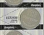 5X Energizer CR2430 (ECR2430BP) Lithium Coin 3v Button Cell Battery - £12.29 GBP
