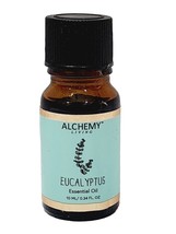 Alchemy Living EUCALYPTUS Essential Oil Bath Shower Therapeutic .34 oz/1... - $12.99