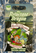 New Disney The Reluctant Dragon Pin – 80th Anniversary – Limited Release - £23.69 GBP