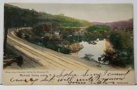 NY Mohawk Valley Scene Hand Colored 1907 udb Postcard H8 - £10.12 GBP
