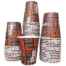 Premium Paper cups 16 Oz Pack of 50 Disposable Cups With Lid Double-Layered Anti - $30.99