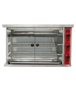 110V Commercial Gas Chicken Rotisserie Oven 50-300°C - $1,329.00