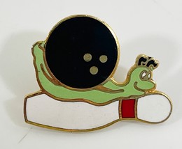 Bowling Ball Sports Animal Bowling Lapel Hat Pin - $9.89