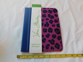 Vera Bradley Tablet Case with Stand Leopard Spots 10 X 7 3/4&quot; Fits 9&quot; ta... - £41.96 GBP