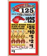 Bingo Pull Tabs - Seal Cards/Holders - Downline 125-440 Count - $87.22