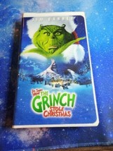Dr. Seuss How The Grinch Stole Christmas (VHS, 2000) Jim Carrey - £3.51 GBP