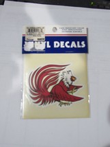 NCAA Jacksonville State Gamecocks Logo Vinyl Decal 4&quot; by 4&quot; by SAS Design - £8.21 GBP