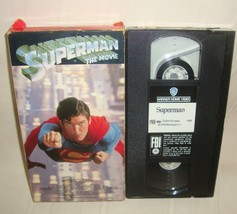 VHS &quot;Superman&quot; The Movie Christopher Reeves 1978 - £7.77 GBP