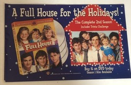 Full House Tv Guide Vintage Print Ad Olsen Twins John Stamos Bob Saget Tpa15 - $6.92