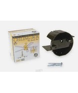 Raco 7120 Electrical Box, 12.5 Cu In, Ceiling Box Type, 2 Gangs, Thermop... - $18.21 CAD