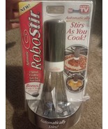 RoboStir Automatic Stirrer As Seen On TV  Brand New Sealed Cordless 3 Sp... - $282.06 MXN