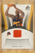 2006-07 SP Basketball Game Used Chris Taft Jersey Golden State Warriors #130 - £5.25 GBP