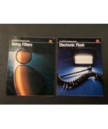 Vintage The Kodak Workshop Series Books Lot Of 2 1981 Elec Flash &amp; Filters - £7.34 GBP