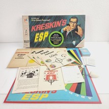 Vintage 1966 Milton Bradley KRESKIN&#39;S ESP Sensory Perception Board Game,... - $23.36