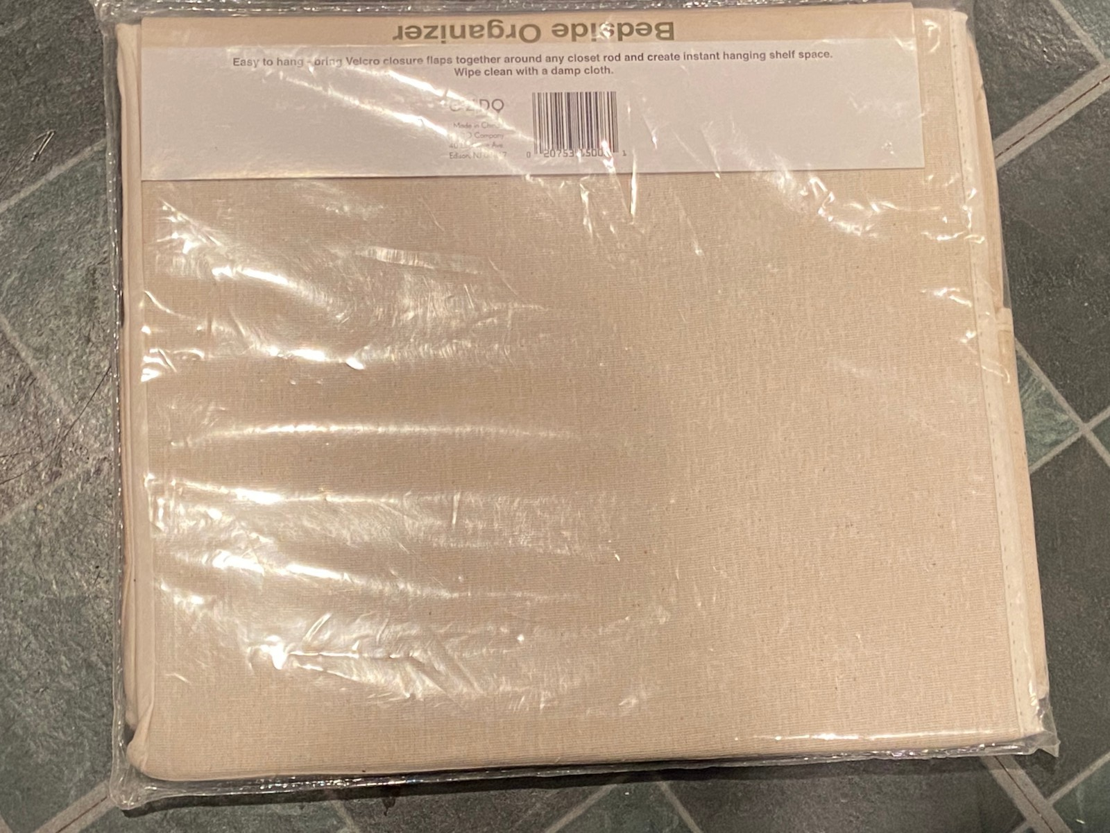 Canvas Bedside Organizer 12.5" X 5" X 10" NEW s1 Item image 5