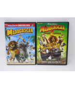 Madagascar &amp; Madagascar Escape 2 Africa (2 DVD Movies, 2005 &amp; 2009) - €7,19 EUR