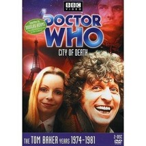 Doctor Who City of Death Tom Baker Fourth Doctor Story 105 BBC Video 2 Disc Set - £18.14 GBP