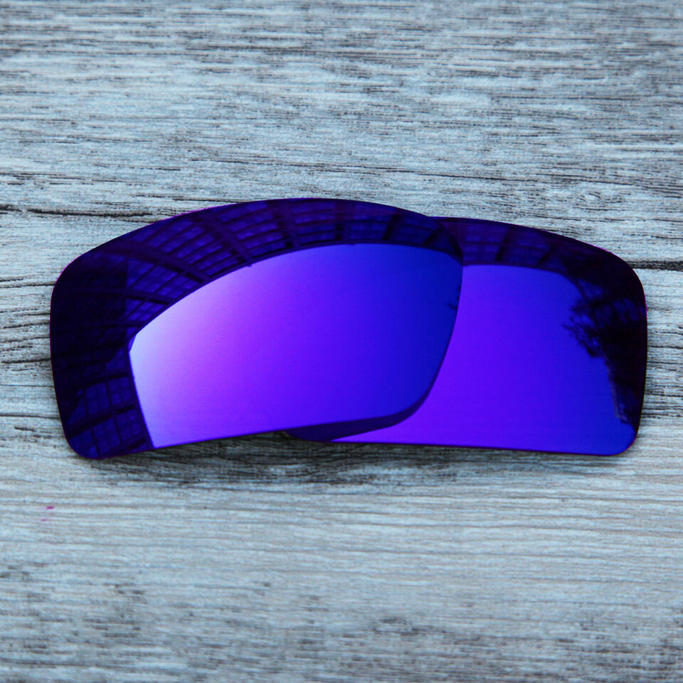 Inew polarized Replacement Lenses for Oakley Gascan purple mirrored - $11.88