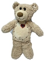 First and Main No 1815 Plush Brown Teddy Bear 12 Inches - $10.21